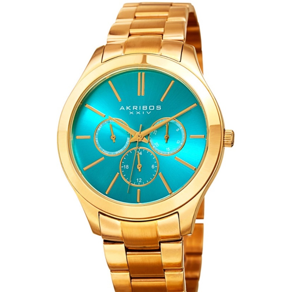 Akribos XXIV Women's Stainless Steel Watch